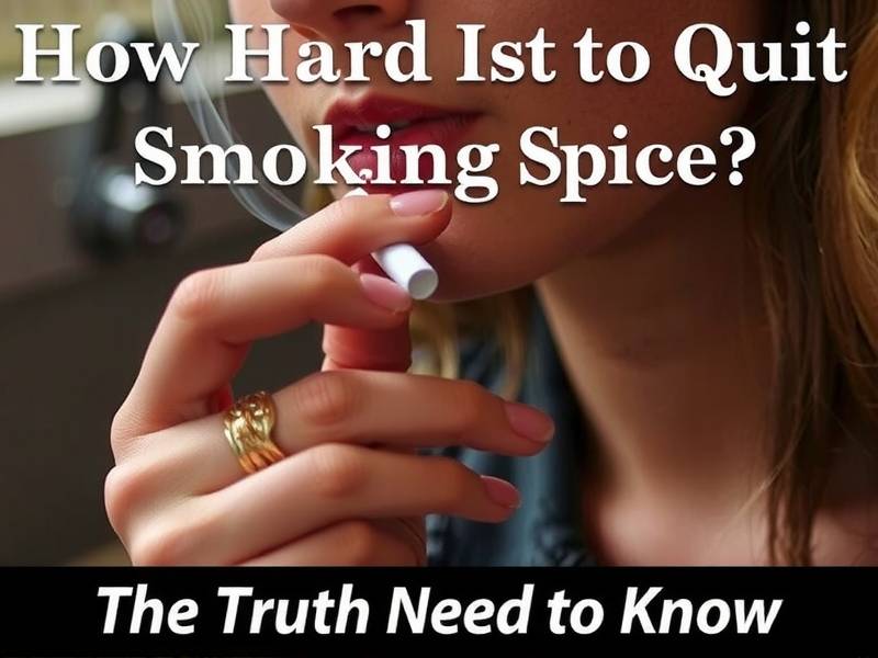 How Hard Is It to Quit Smoking Spice? The Truth You Need to Know