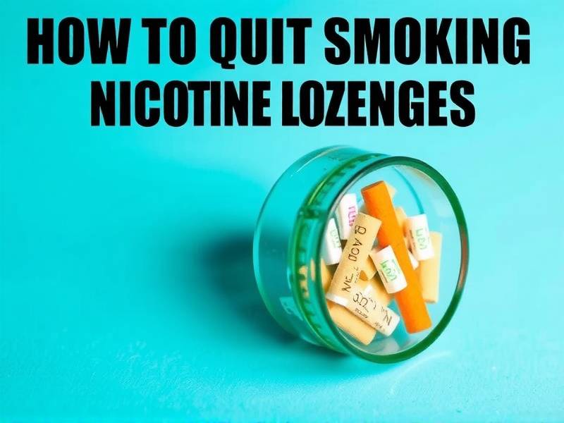 How to Quit Smoking Using Nicotine Lozenges: Effective Methods and Tips