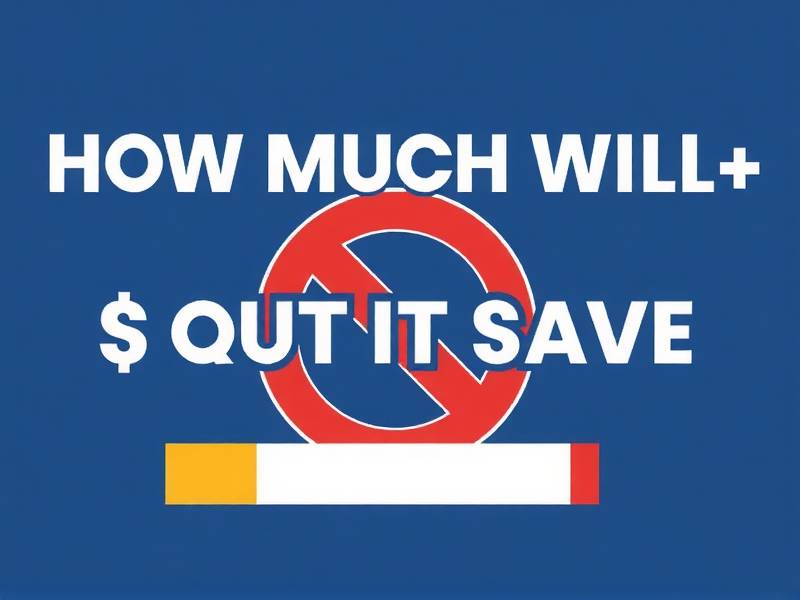 How Much Will I Save If I Quit Smoking?(1)