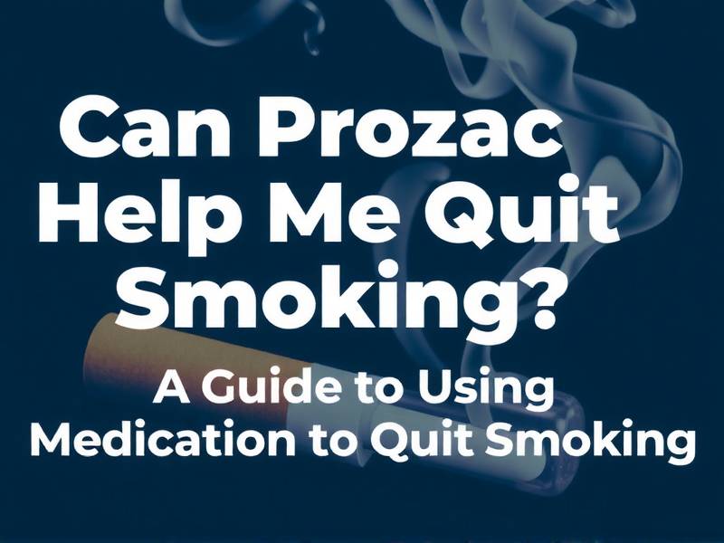 Can Prozac Help Me Quit Smoking? A Guide to Using Medication to Quit Smoking