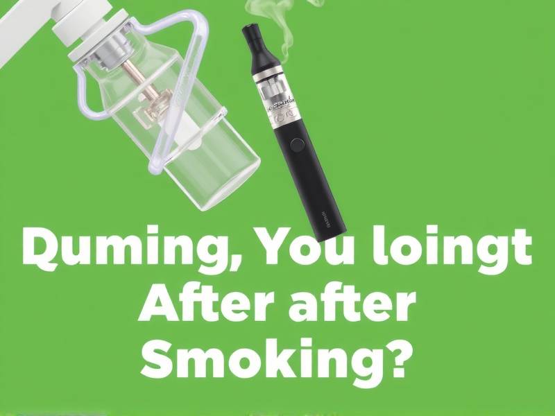 How Long Should You Vape After Quitting Smoking?