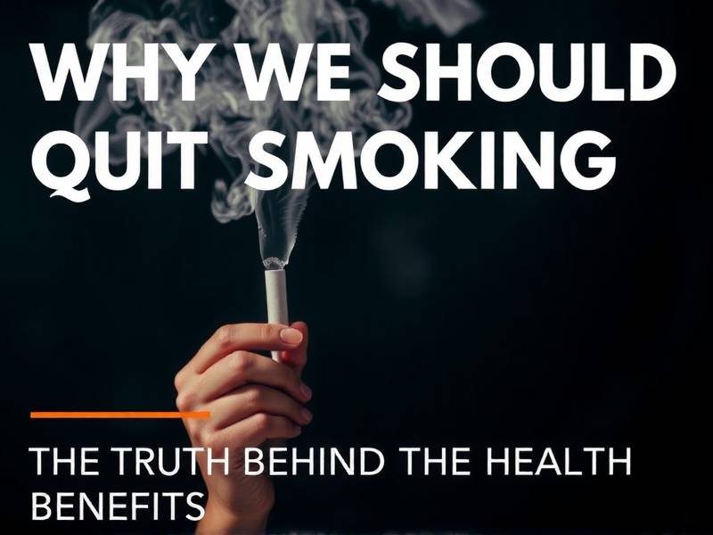 Why We Should Quit Smoking: The Truth Behind the Health Benefits