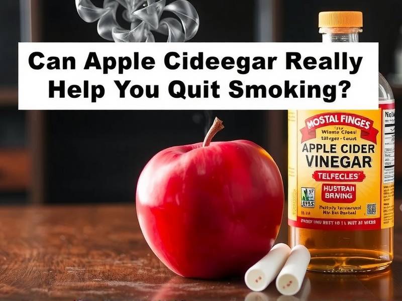 Can Apple Cider Vinegar Really Help You Quit Smoking?