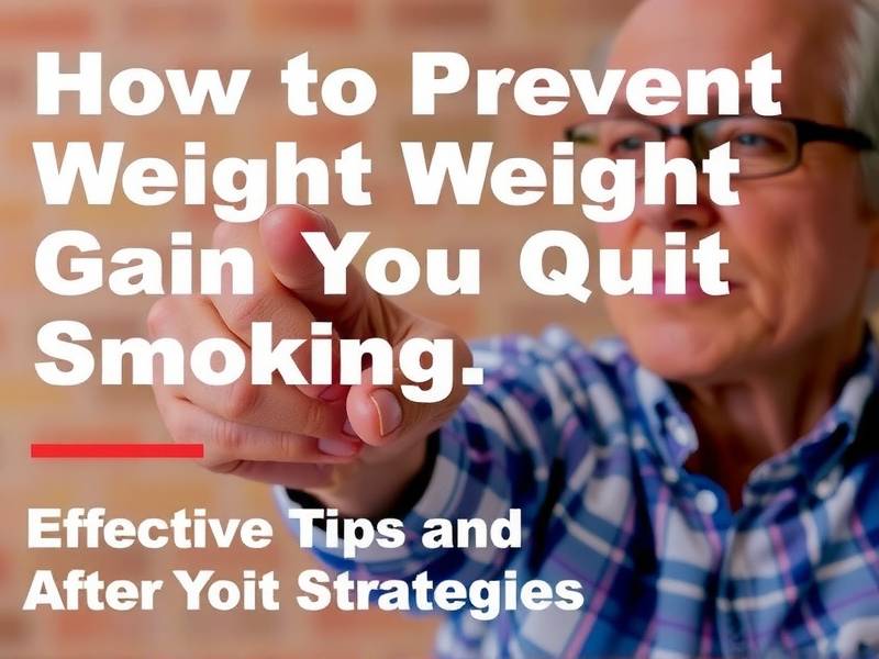 How to Prevent Weight Gain After You Quit Smoking: Effective Tips and Strategies(1)