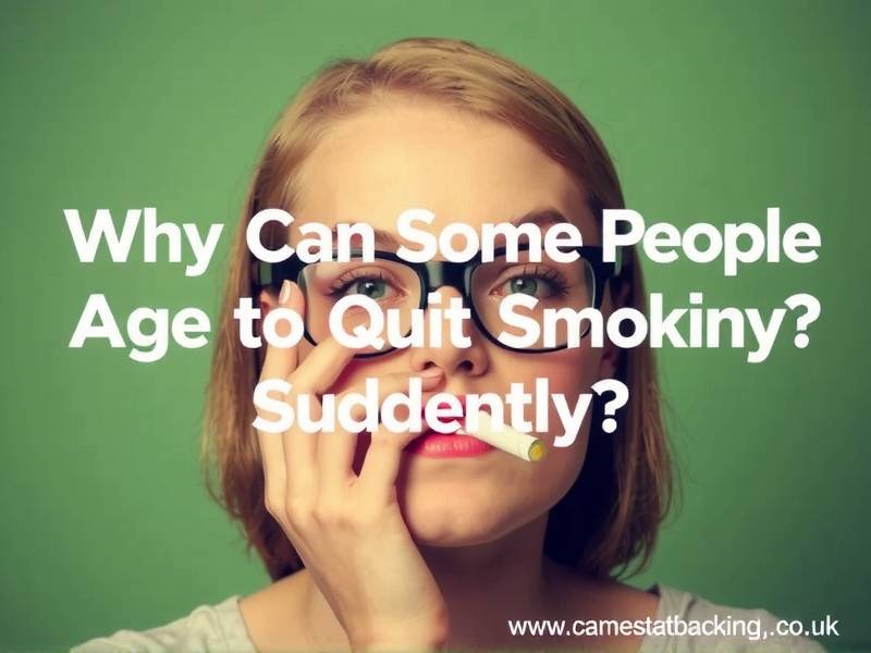 Why Can Some People Quit Smoking Suddenly?