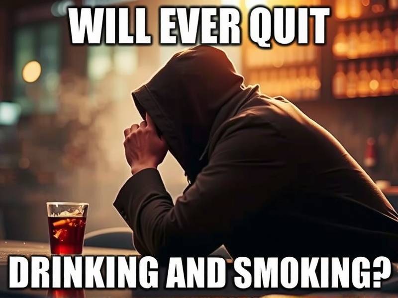 Will I Ever Quit Drinking and Smoking? A Meme That Makes You Think...