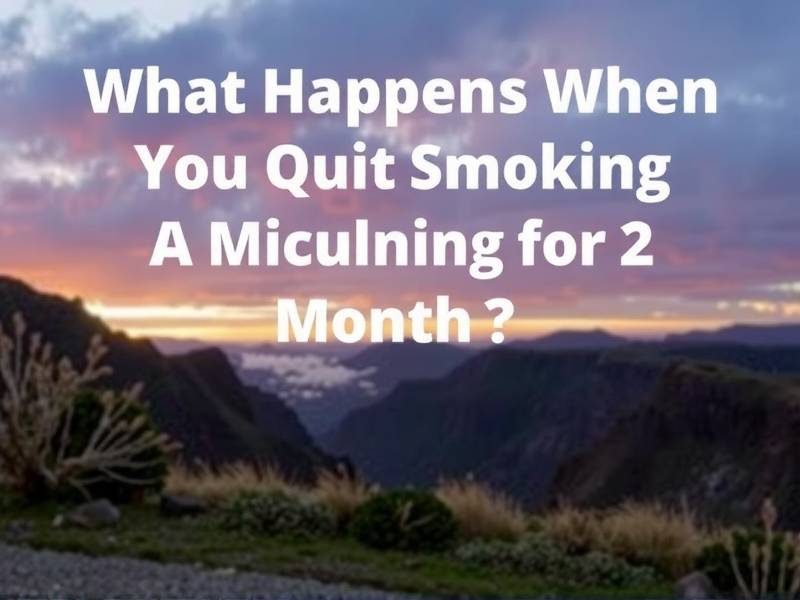 What Happens When You Quit Smoking for 2 Months: A Comprehensive Guide