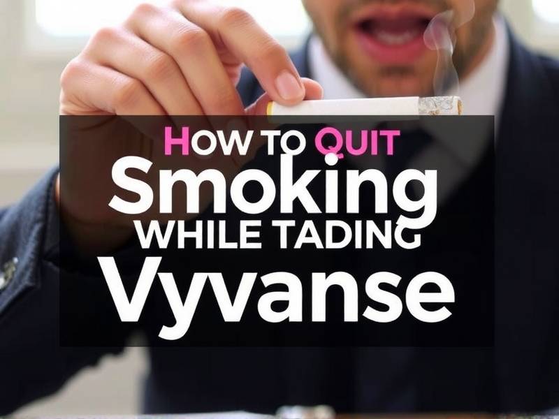 How to Quit Smoking While Taking Vyvanse: A Guide for Effective Smoke-Free Living