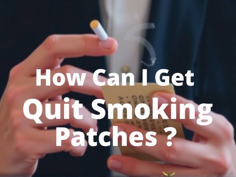 How Can I Get Free Quit Smoking Patches?