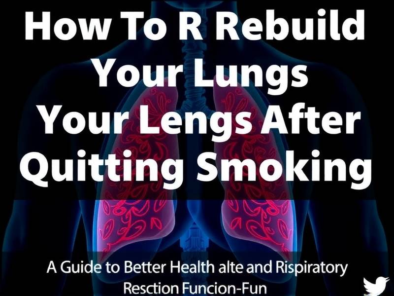 How to Rebuild Your Lungs After Quitting Smoking: A Guide to Better Health and Respiratory Function