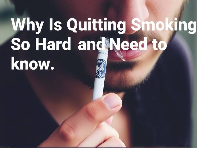 Why Is Quitting Smoking So Hard to Do? The Truth You Need to Know