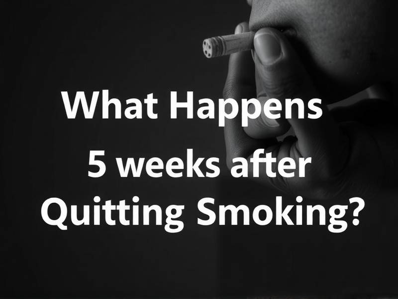 What Happens 5 Weeks After Quitting Smoking?