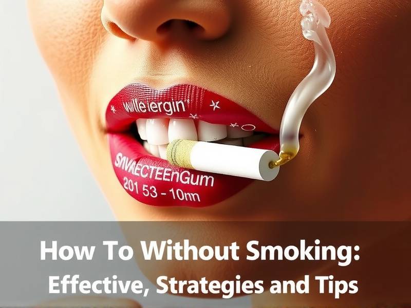 How to Quit Smoking Without Chewing Gum: Effective Strategies and Tips