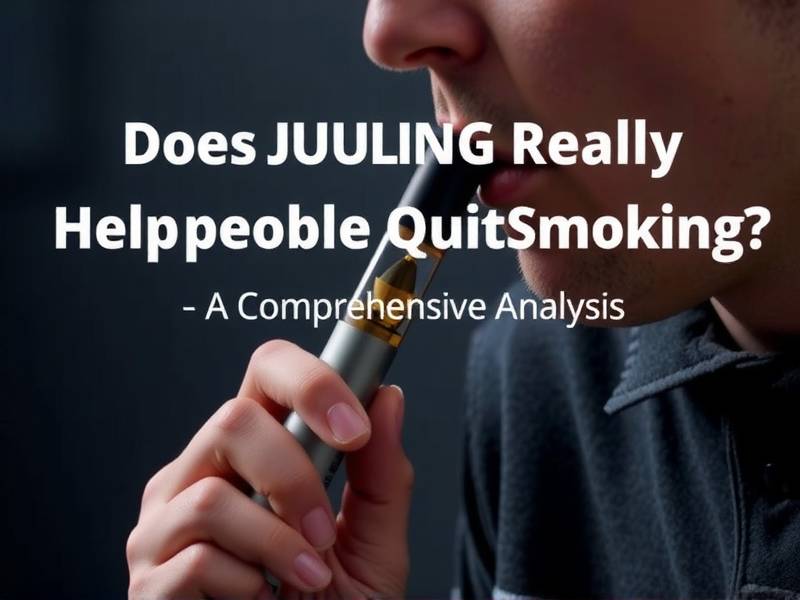 Does Juuling Really Help People Quit Smoking? A Comprehensive Analysis