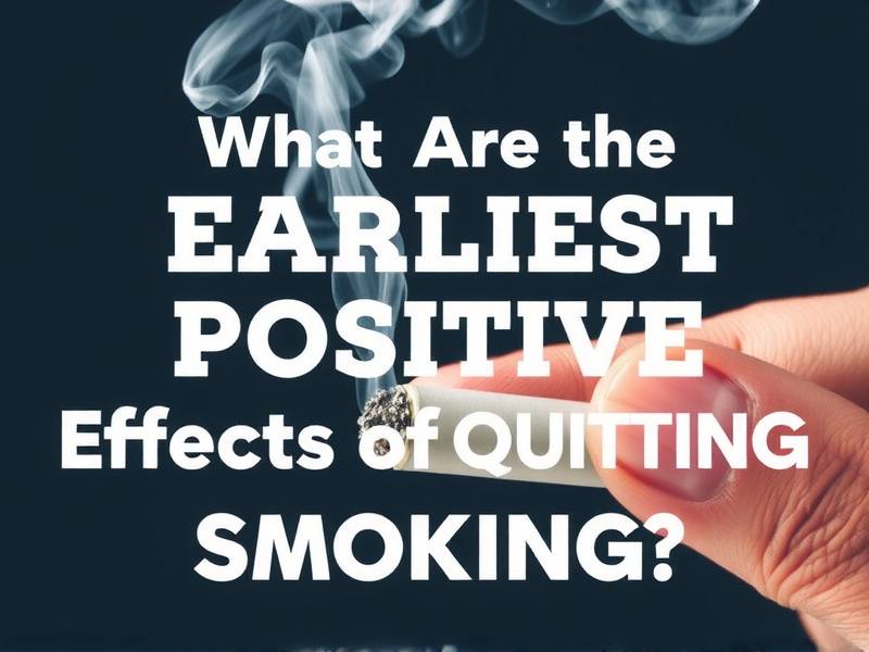 What Are the Earliest Positive Effects of Quitting Smoking?
