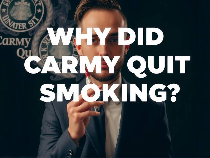 Why Did Carmy Quit Smoking?