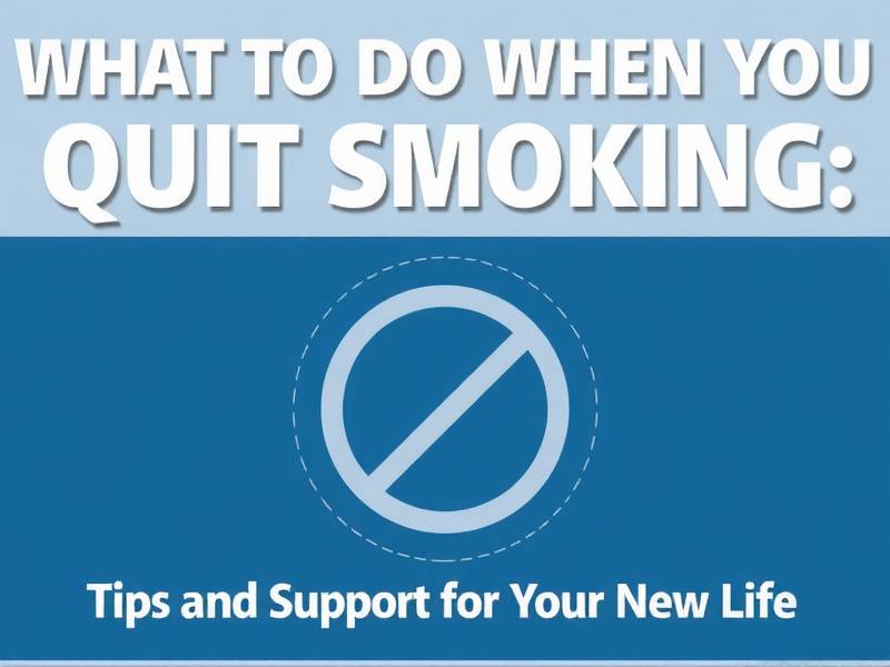 What to Do When You Quit Smoking: Tips and Support for Your New Life