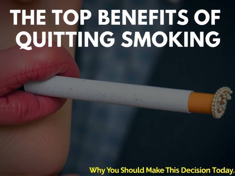 The Top Benefits of Quitting Smoking - Why You Should Make This Decision Today