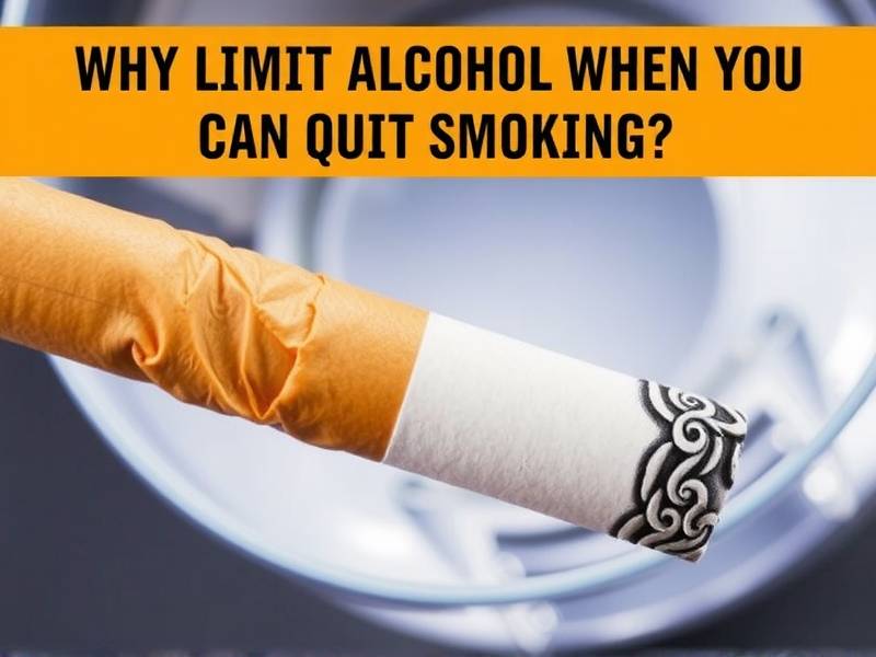 Why Limit Alcohol When You Can Quit Smoking?