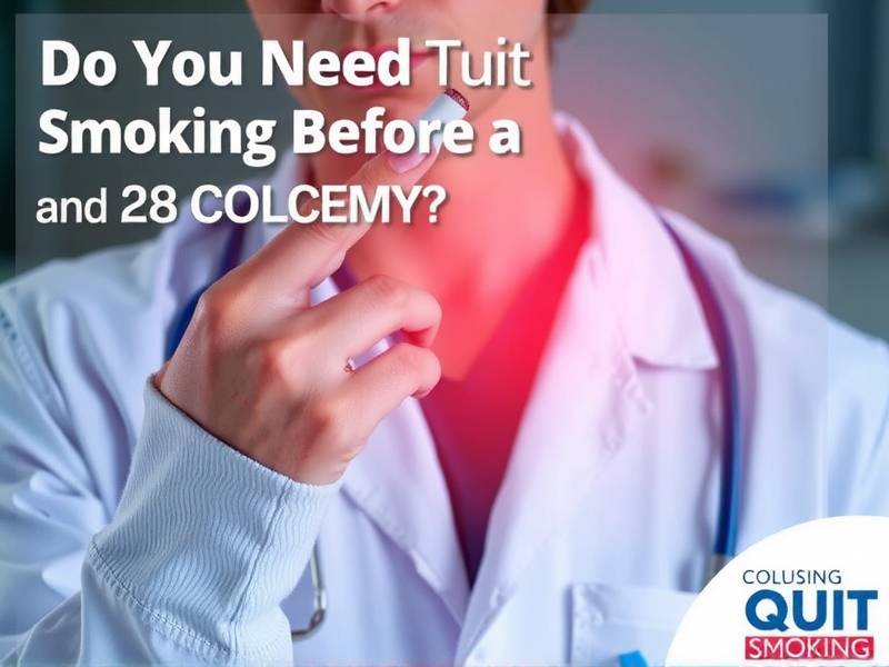 Do You Need to Quit Smoking Before a Colectomy?