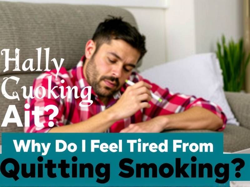 Why Do I Feel So Tired From Quitting Smoking?