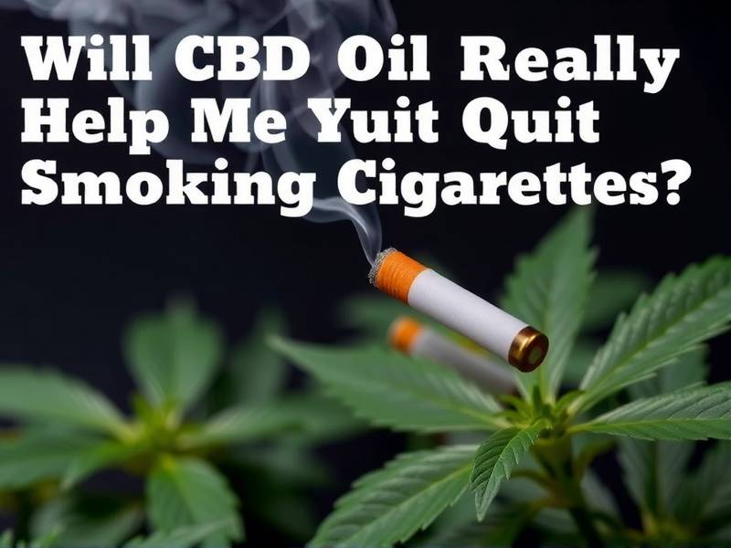 Will CBD Oil Really Help Me Quit Smoking Cigarettes?