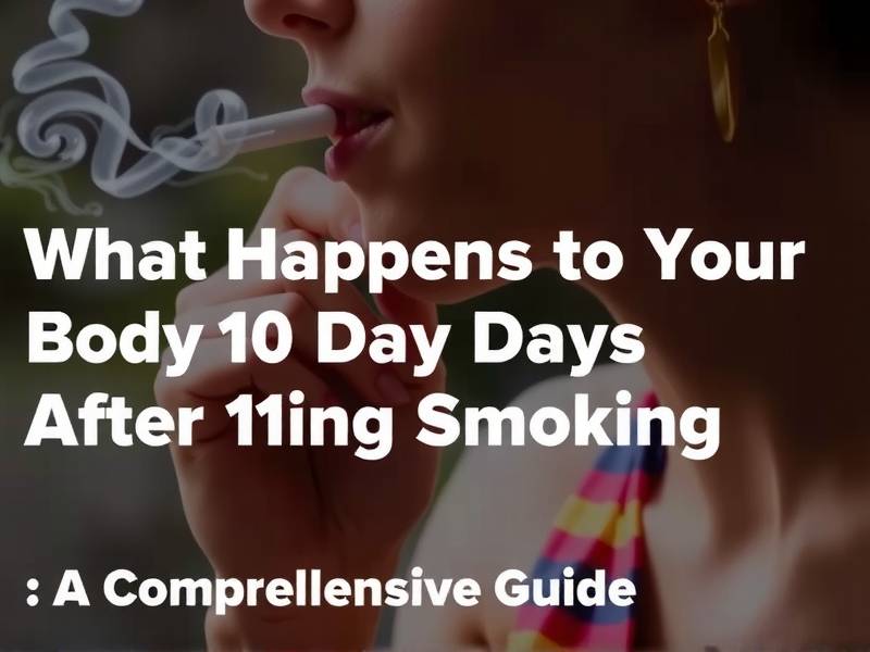 What Happens to Your Body 10 Days After Quitting Smoking: A Comprehensive Guide