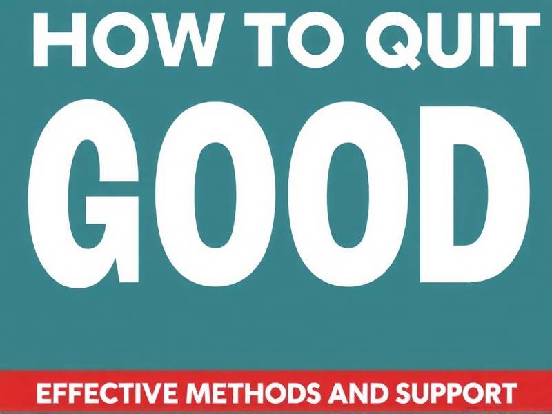 How to Quit Smoking for Good: Effective Methods and Support