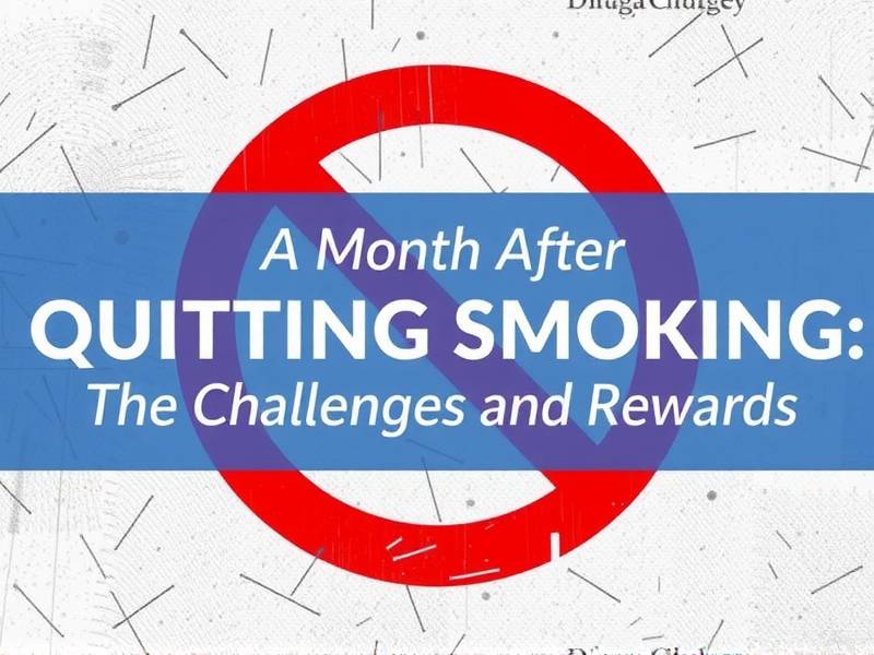 A Month After Quitting Smoking: The Challenges and Rewards
