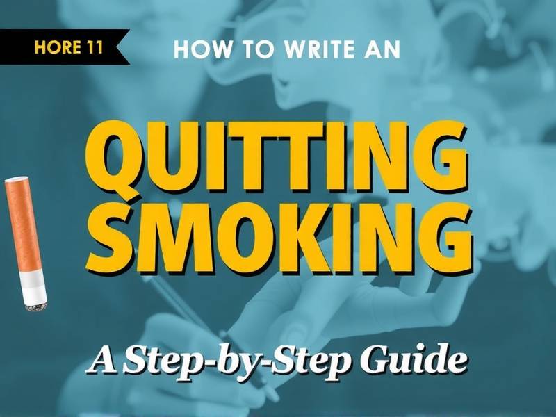 How to Write an Essay on Quitting Smoking: A Step-by-Step Guide