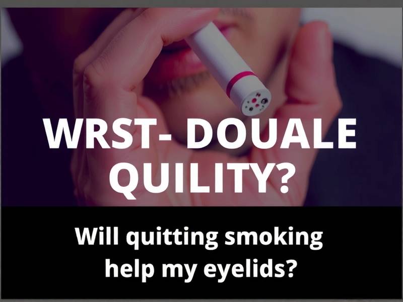 Will Quitting Smoking Help My Eyelids?
