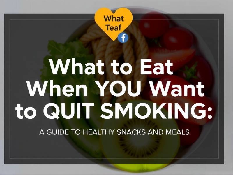 What to Eat When You Want to Quit Smoking: A Guide to Healthy Snacks and Meals