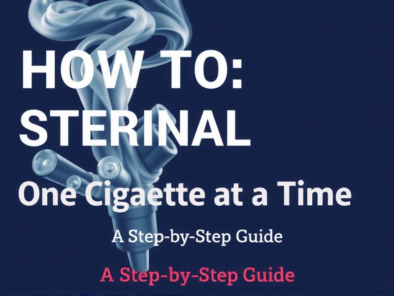 How to Quit Smoking One Cigarette at a Time: A Step-by-Step Guide