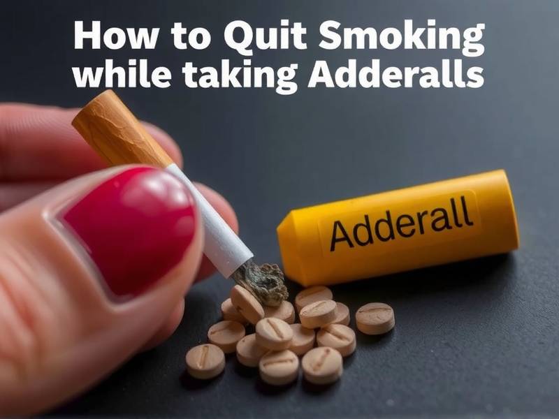 How to Quit Smoking While Taking Adderall: A Guide for Those Struggling with Both Issues