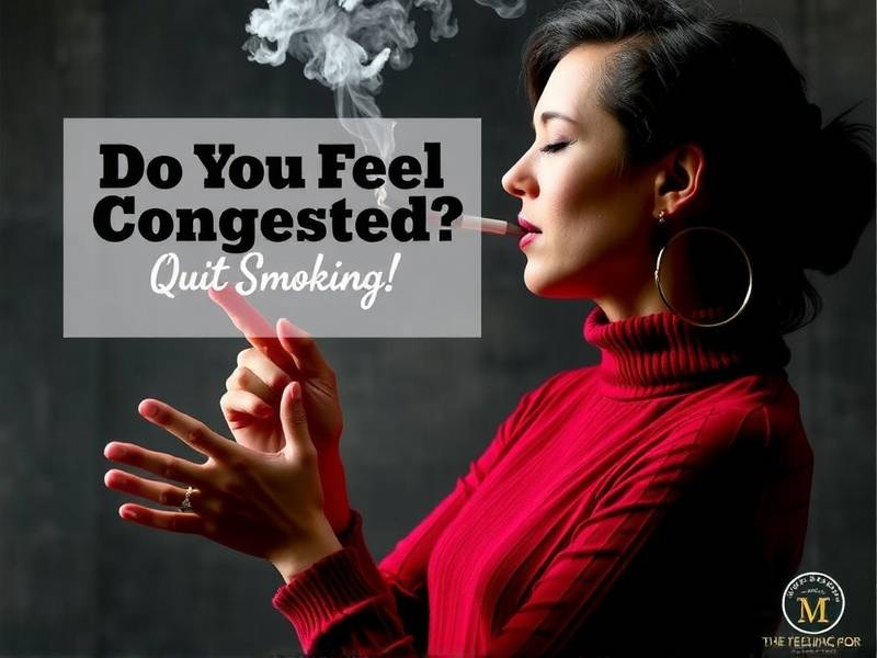 Do You Feel Congested? Quit Smoking!