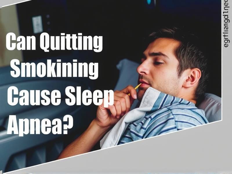 Can Quitting Smoking Cause Sleep Apnea?
