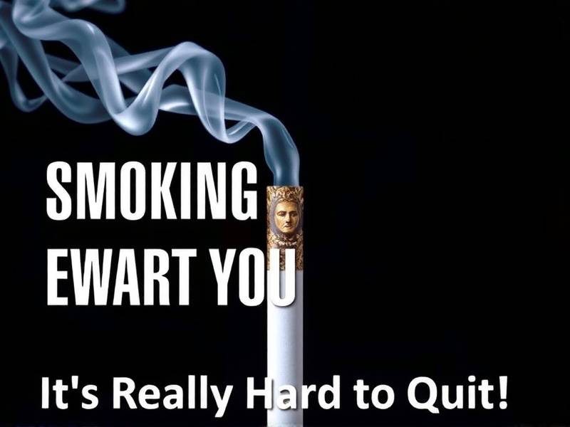 Don't Start Smoking: It's Really Hard to Quit!