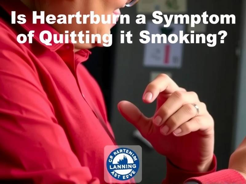 Is Heartburn a Symptom of Quitting Smoking?