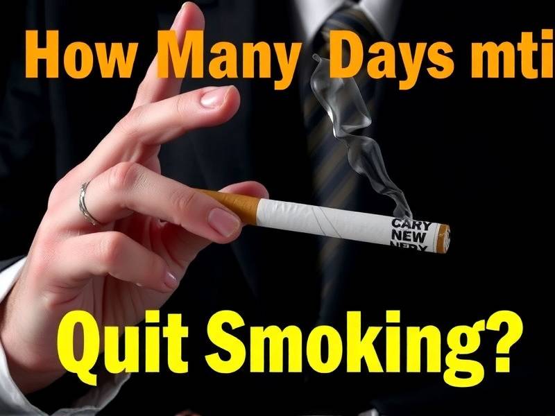 How Many Days Until You Quit Smoking?