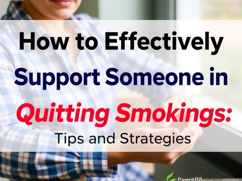 How to Effectively Support Someone in Quitting Smoking: Tips and Strategies